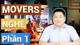 #10 – Luyện thi chứng chỉ Movers – NGHE – Phần 1 | Nghe và vẽ các đường kẻ